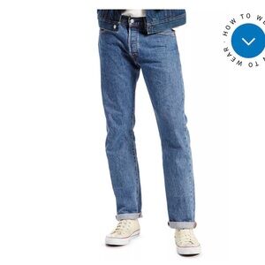 Levi's Men's 501 Button Fly Jeans